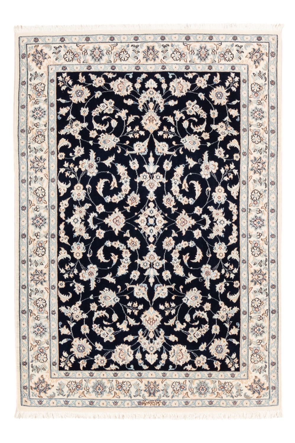 Perser Rug - Nain - Premium - 154 x 107 cm - dark blue