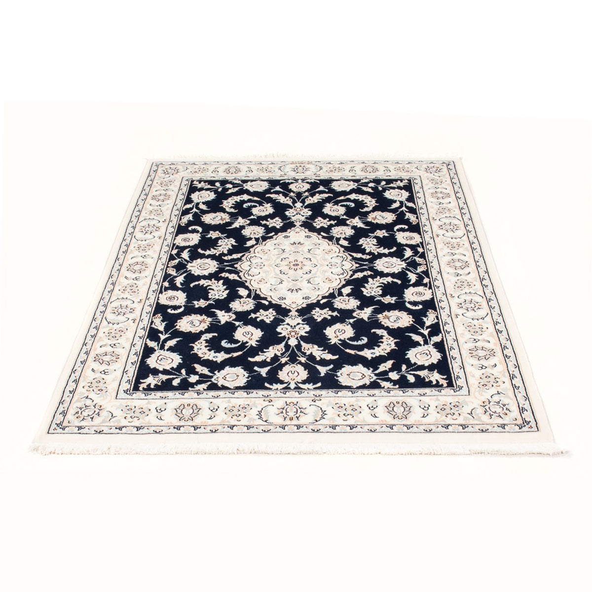 Perser Rug - Nain - Royal - 155 x 105 cm - dark blue