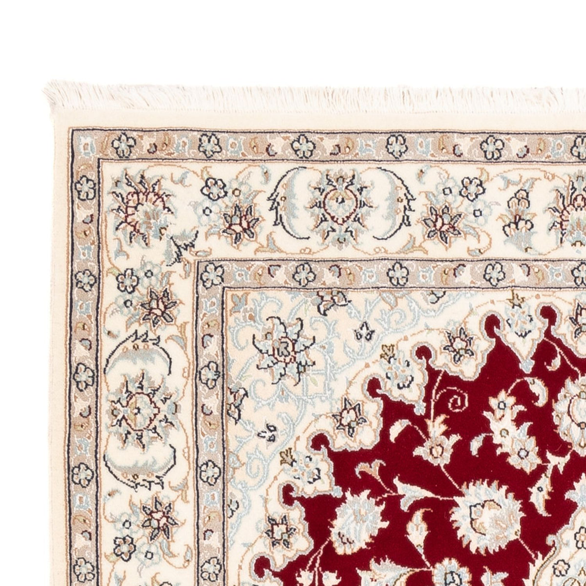 Perser Rug - Nain - Premium - 173 x 117 cm - red