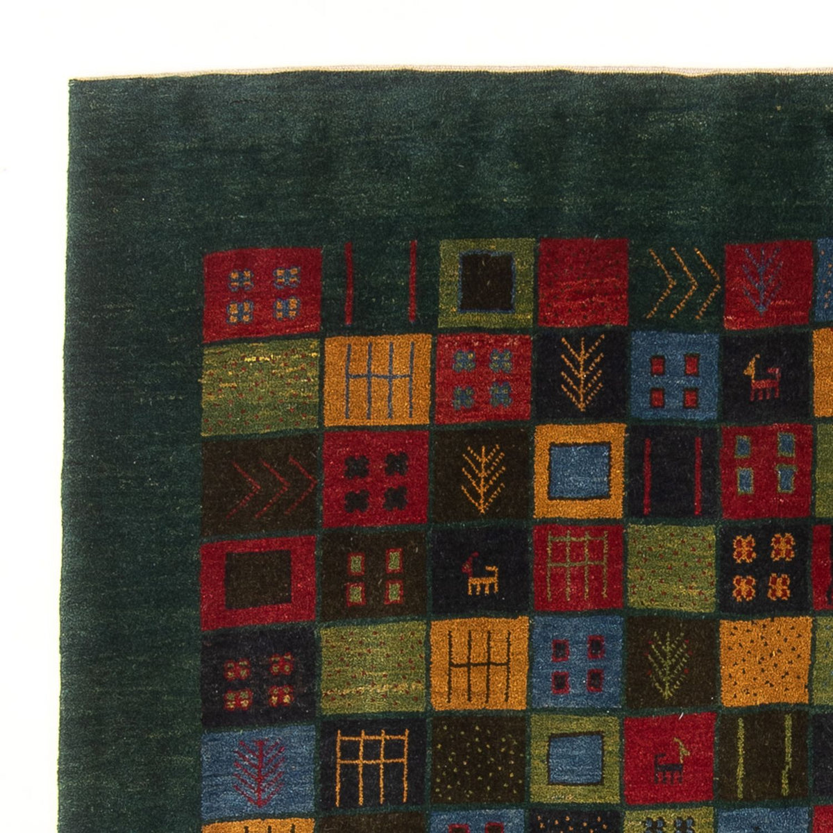 Persian Gabbeh Rug 174x234cm - Perserteppich Wollteppich