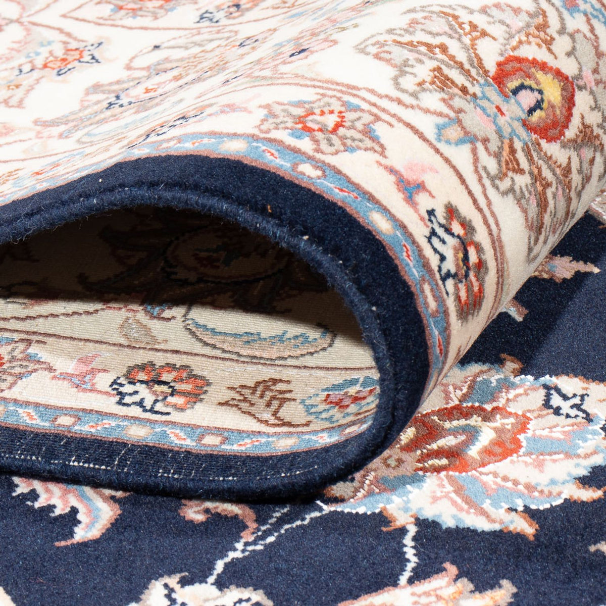 Perser Rug - Tabriz - Royal - 241 x 168 cm - dark blue