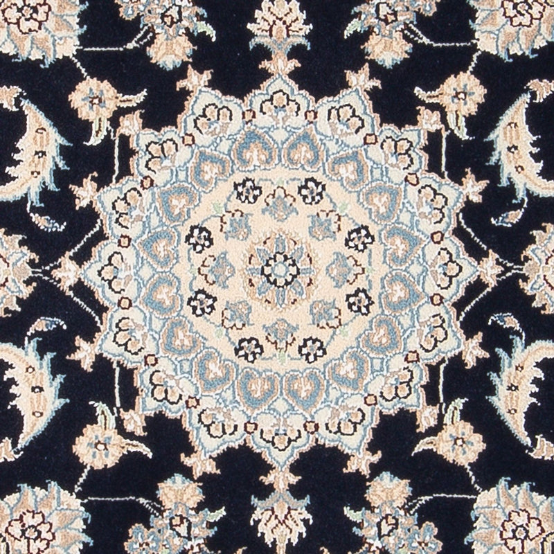Perser Rug - Nain - Premium - 122 x 81 cm - dark blue