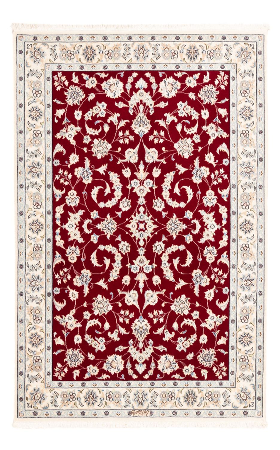 Perser Rug - Nain - Premium - 163 x 108 cm - red