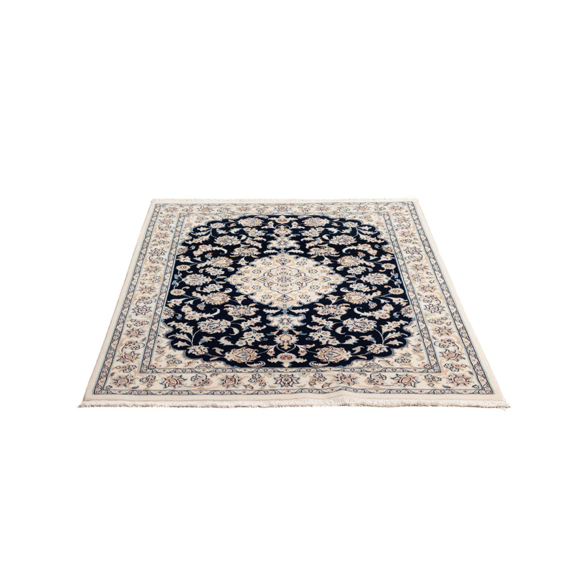 Perser Rug - Nain - Premium - 151 x 108 cm - blue