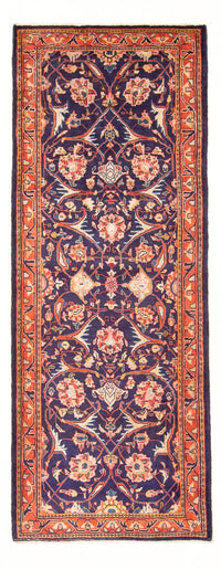 Runner Perser Rug - Bidjar - 306 x 118 cm - dark blue