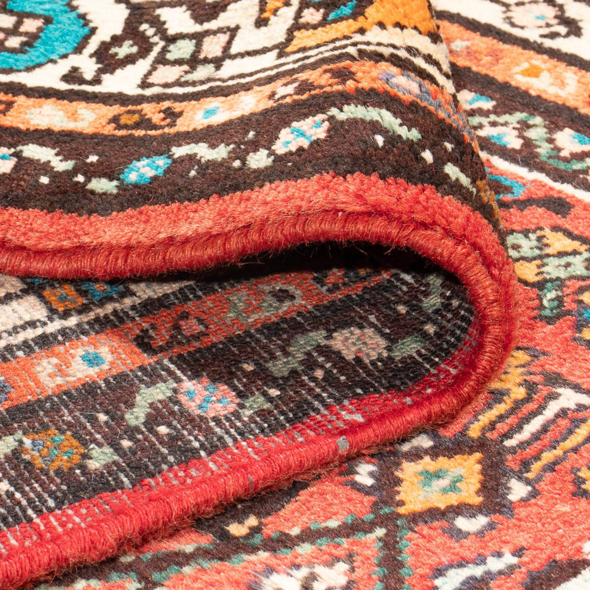 Runner Perser Rug - Nomadic - 287 x 104 cm - red