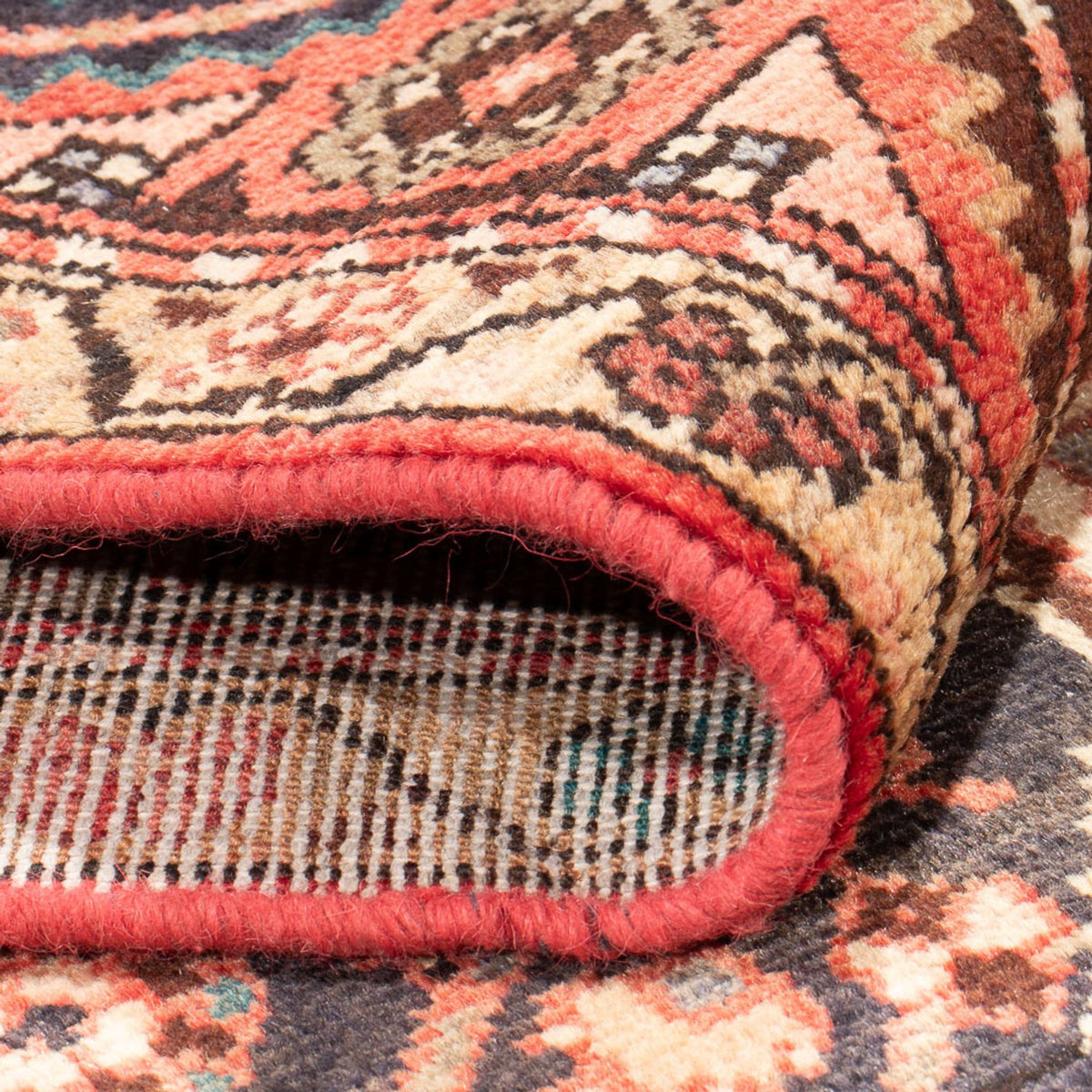 Runner Perser Rug - Nomadic - 307 x 117 cm - red