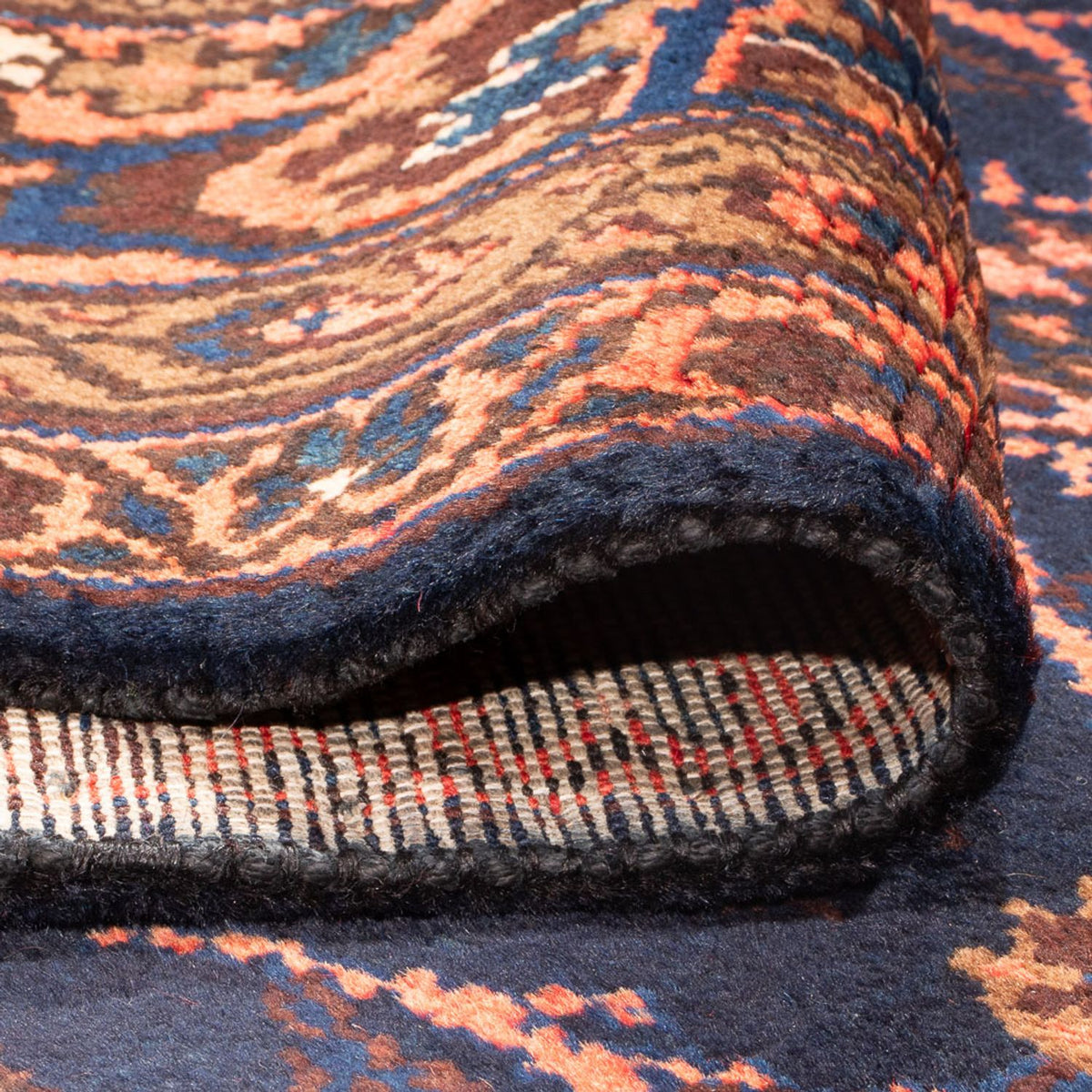 Runner Perser Rug - Nomadic - 323 x 120 cm - dark blue