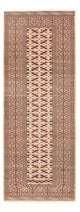 Runner Turkaman Rug - 282 x 100 cm - cream