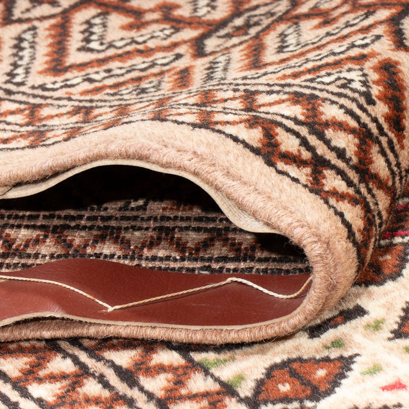 Runner Turkaman Rug - 282 x 100 cm - cream