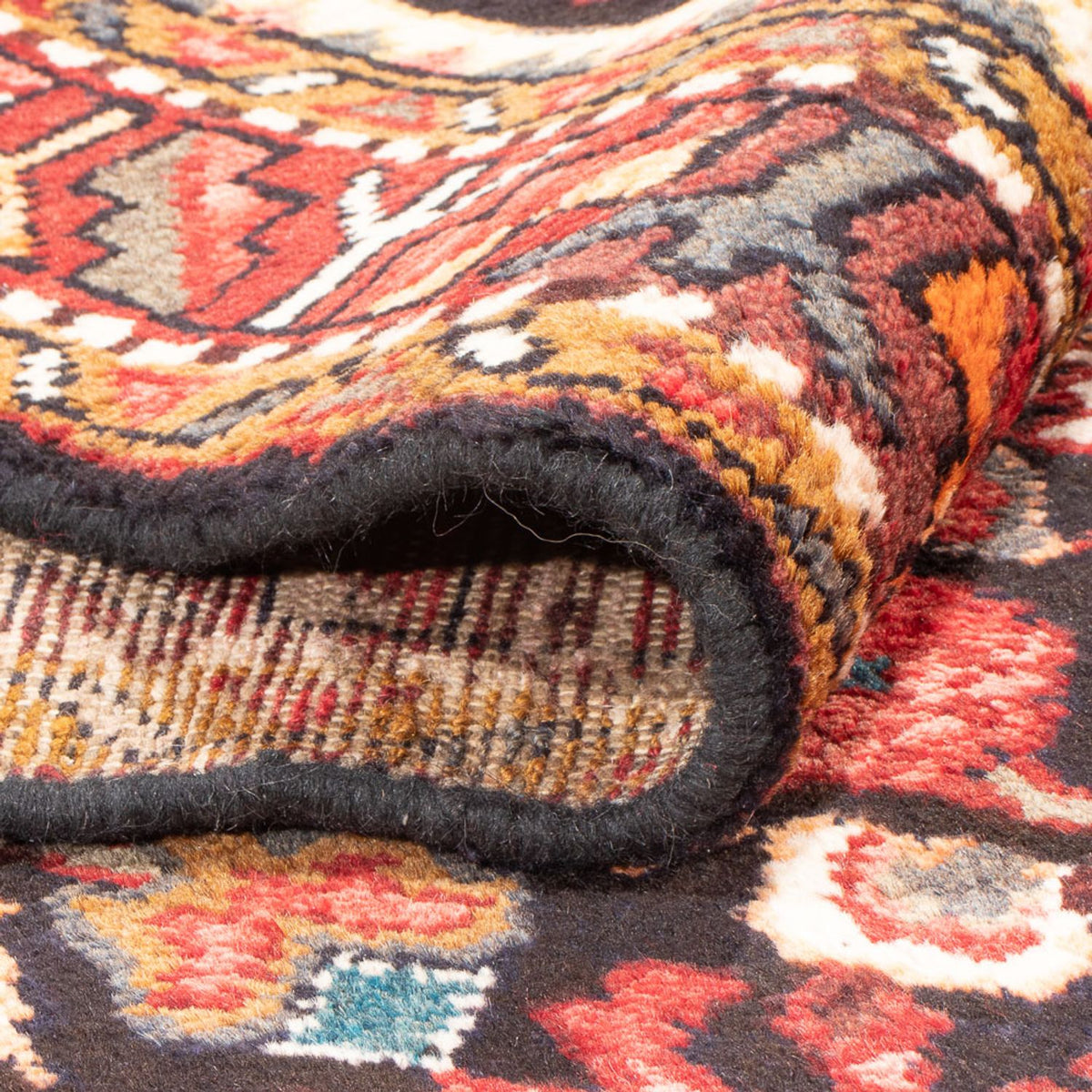 Runner Perser Rug - Nomadic - 356 x 114 cm - dark blue