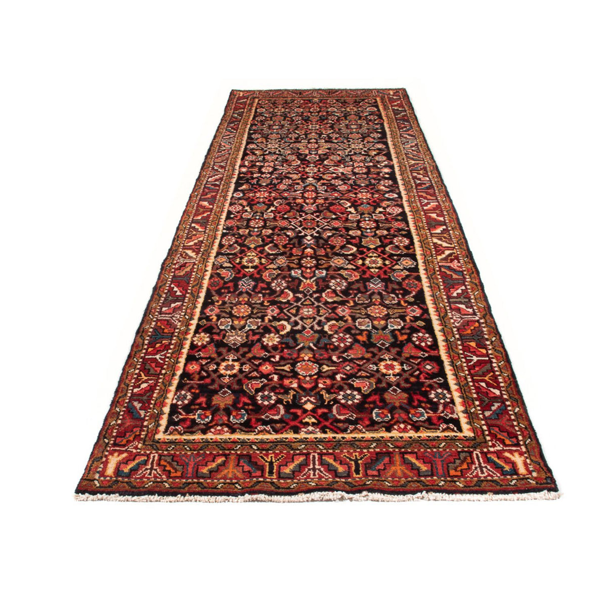 Runner Perser Rug - Nomadic - 356 x 114 cm - dark blue