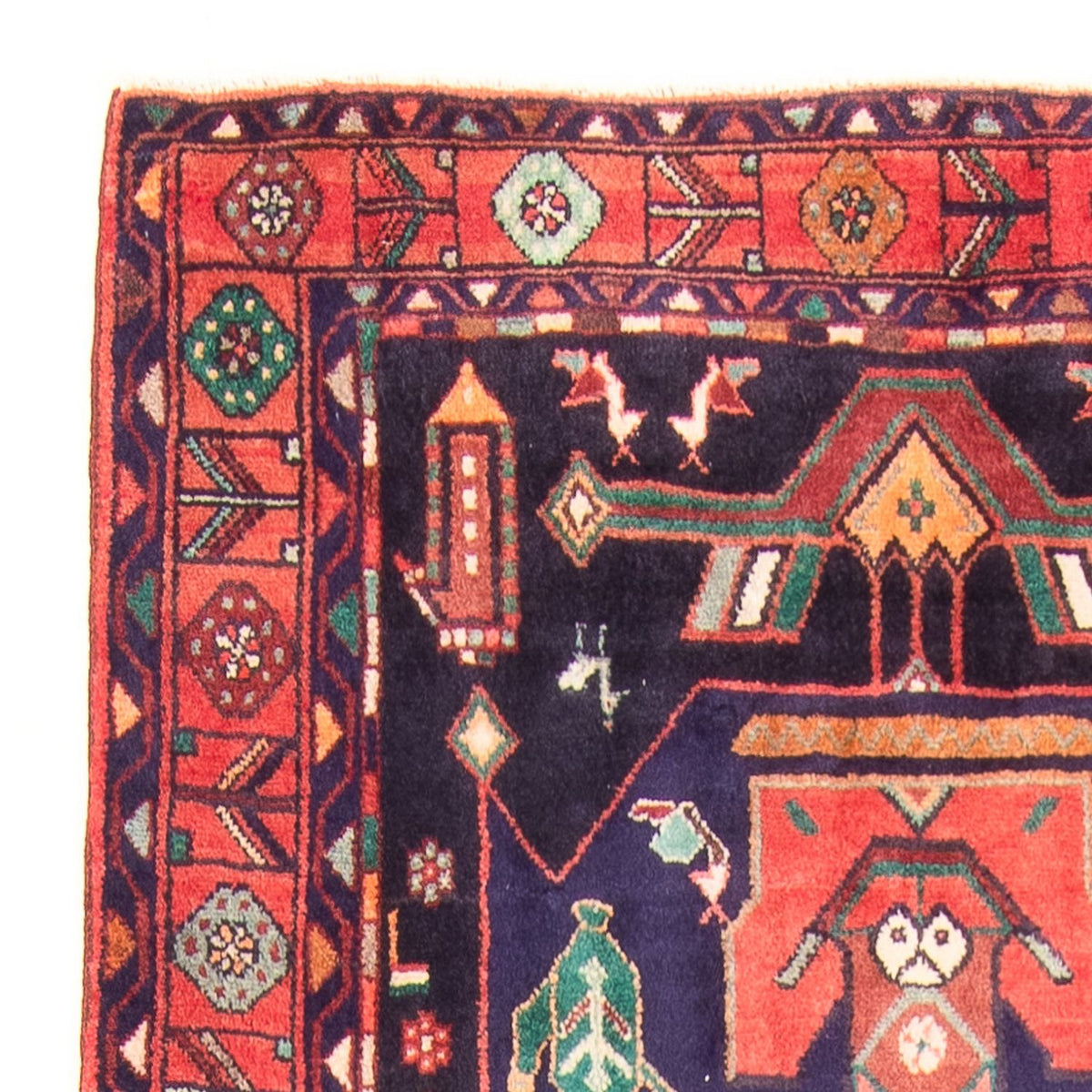 Runner Perser Rug - Nomadic - 324 x 130 cm - dark blue