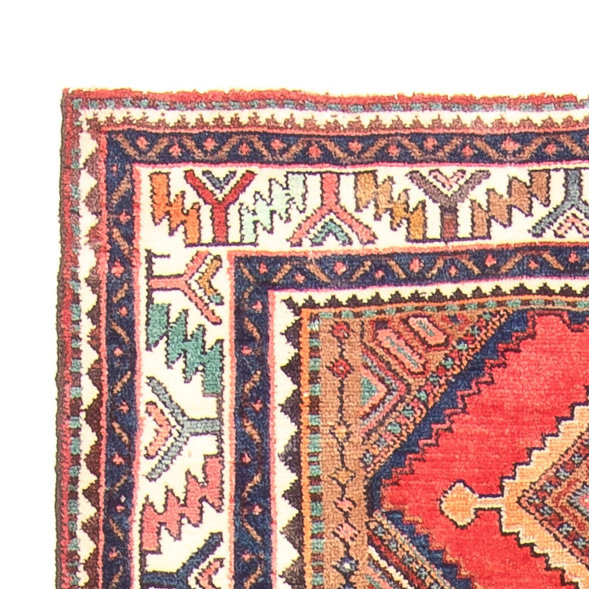 Runner Perser Rug - Nomadic - 277 x 108 cm - red