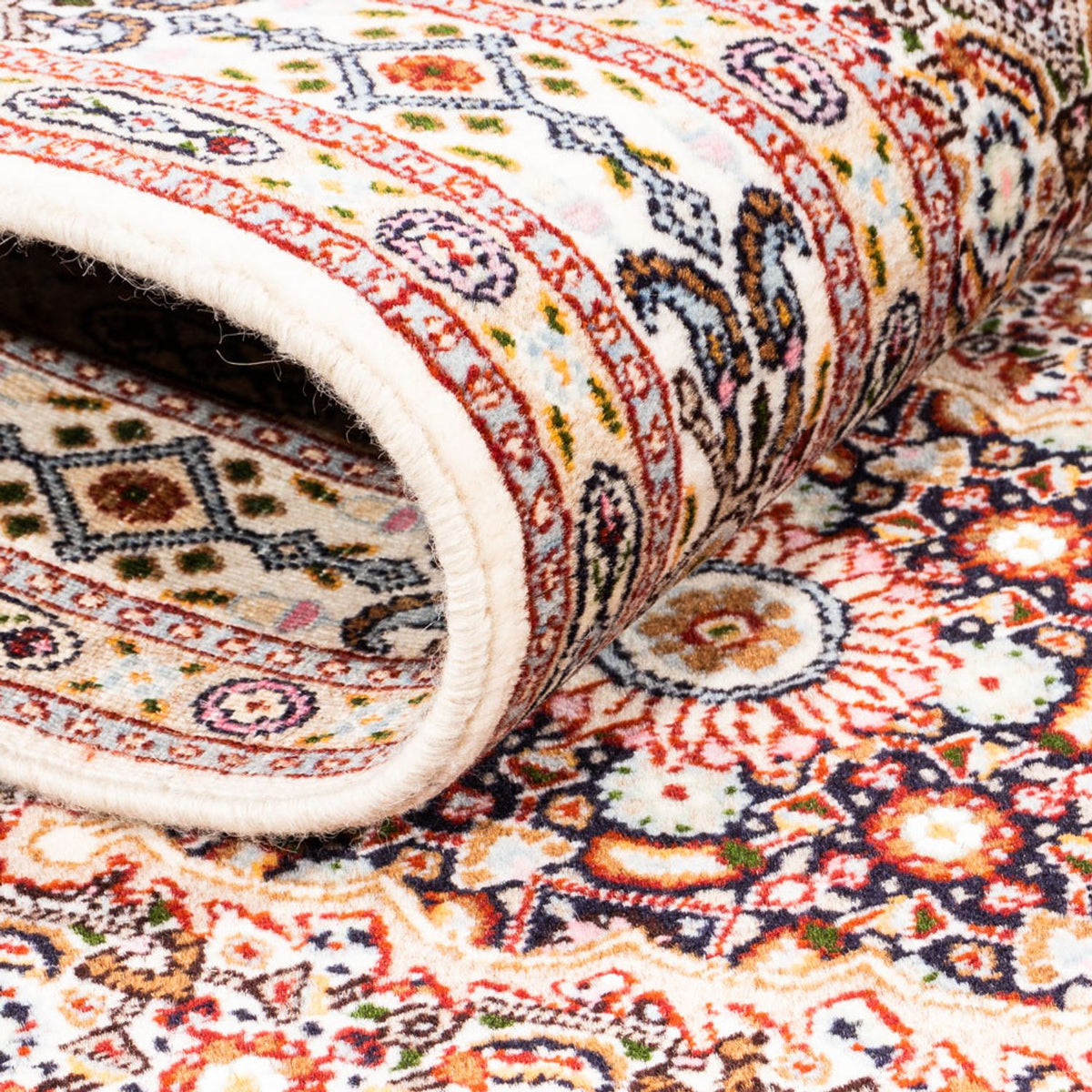 Runner Perser Rug - Classic - 287 x 77 cm - cream