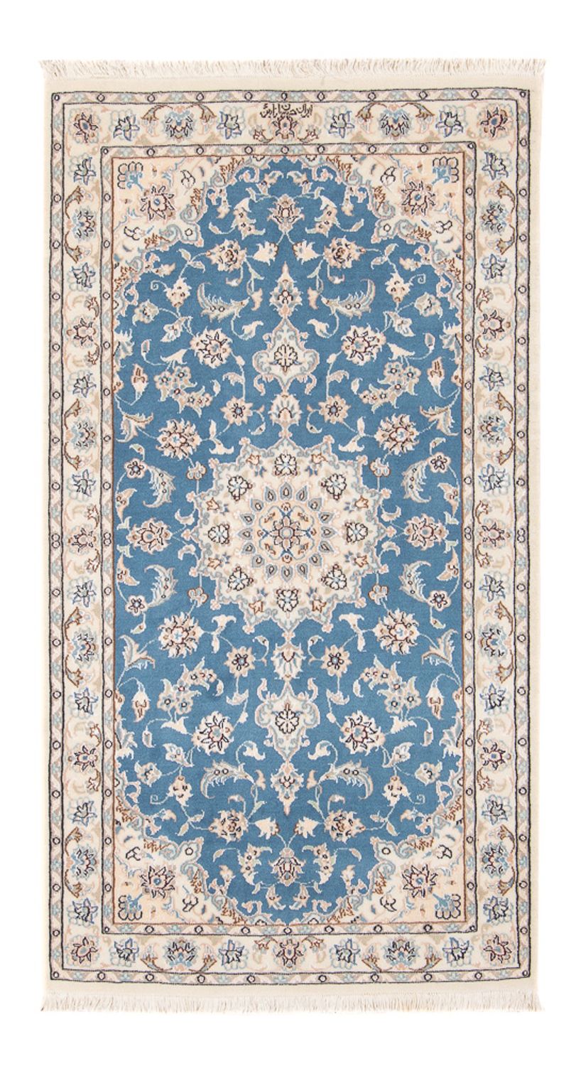 Perser Rug - Nain - Premium - 138 x 76 cm - light blue
