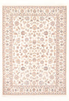 Tabriz - 50 Raj Rug 150x213cm - Persian Rugs - Rectangle / Cream / 150 x 213 cm Rectangle