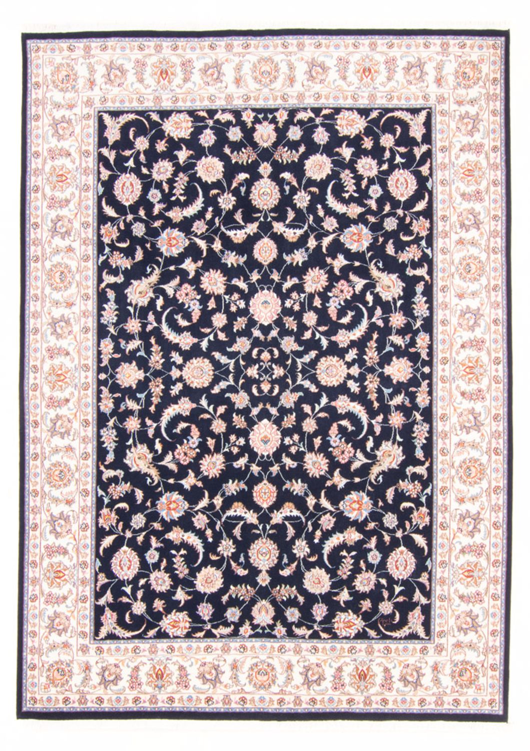 Perser Rug - Tabriz - Royal - 240 x 172 cm - dark blue