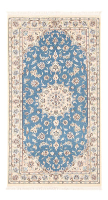 Perser Rug - Nain - Premium - 138 x 76 cm - light blue