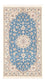 Perser Rug - Nain - Premium - 138 x 76 cm - light blue