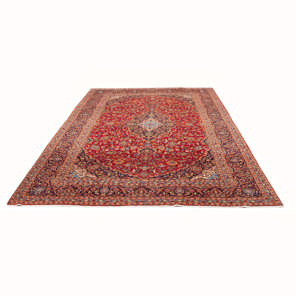 Perser Rug - Keshan - 288 x 206 cm - red