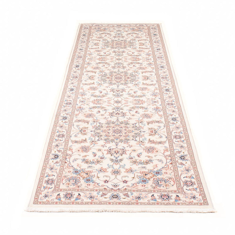 Runner Perser Rug - Tabriz - Royal - 296 x 80 cm - cream