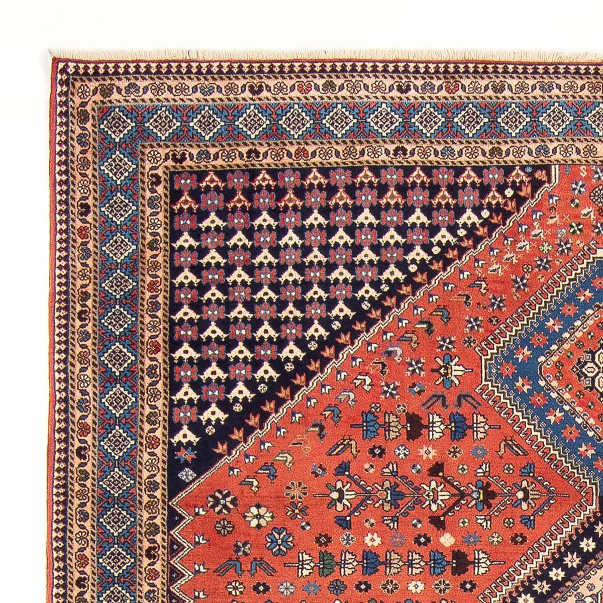 Perser Rug - Nomadic - 304 x 202 cm - red