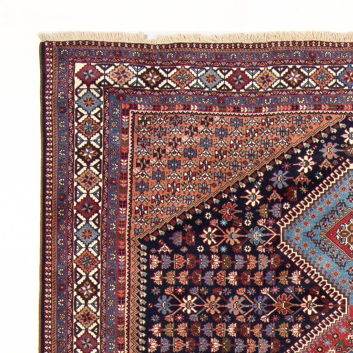 Perser Rug - Nomadic - 300 x 204 cm - dark blue