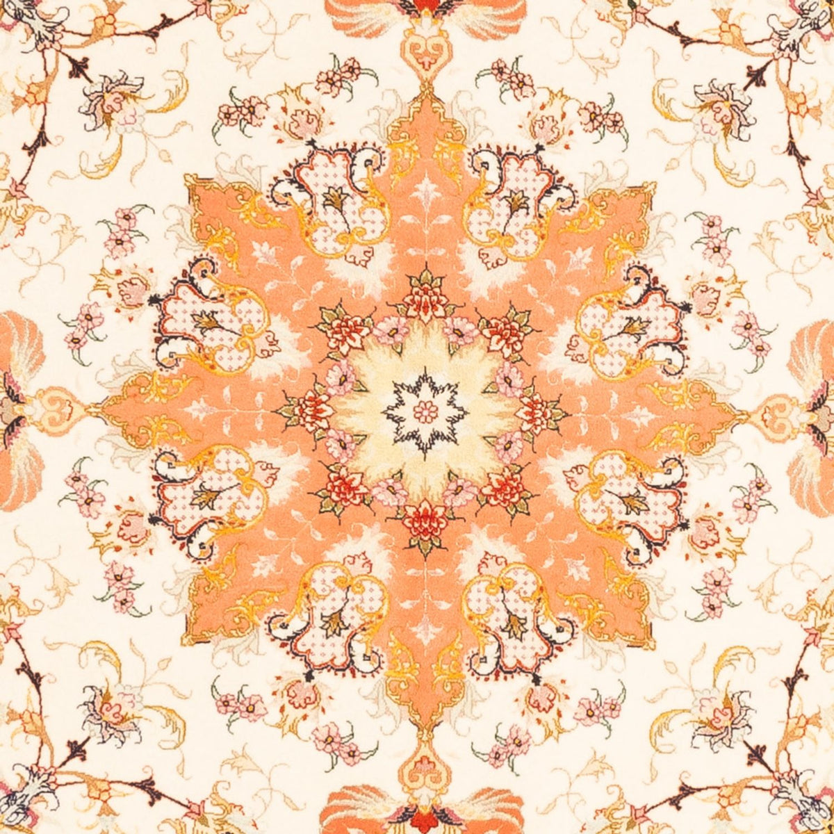 Perser Rug - Tabriz - Royal square  - 205 x 203 cm - cream