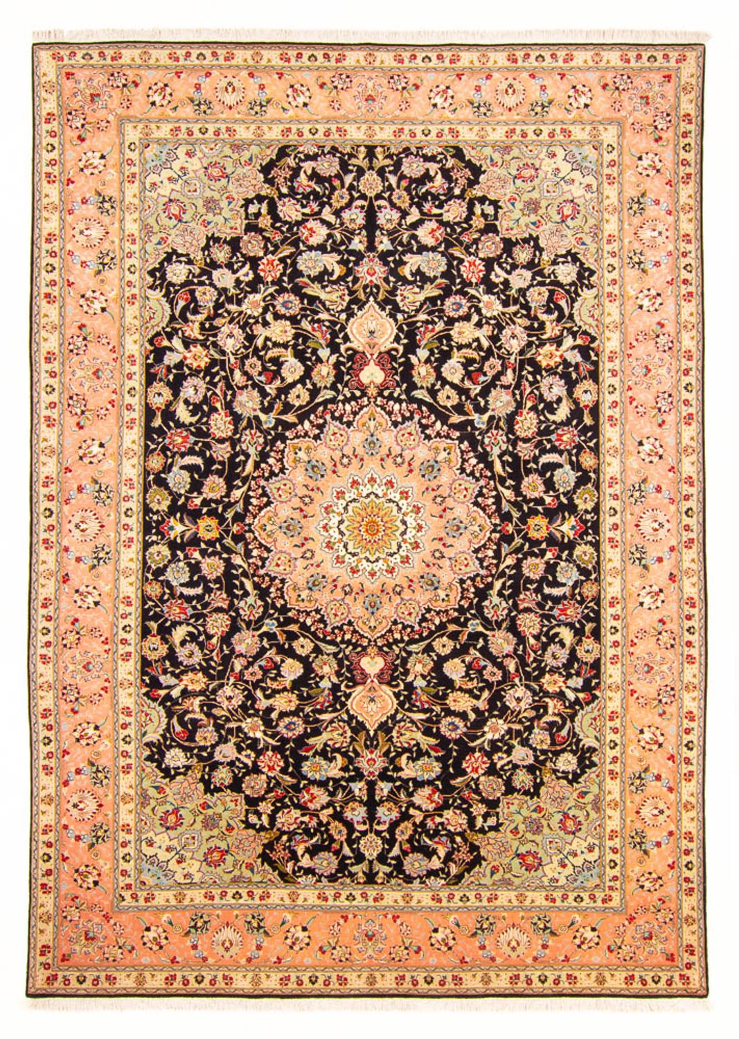 Perser Rug - Tabriz - Royal - 293 x 207 cm - dark blue