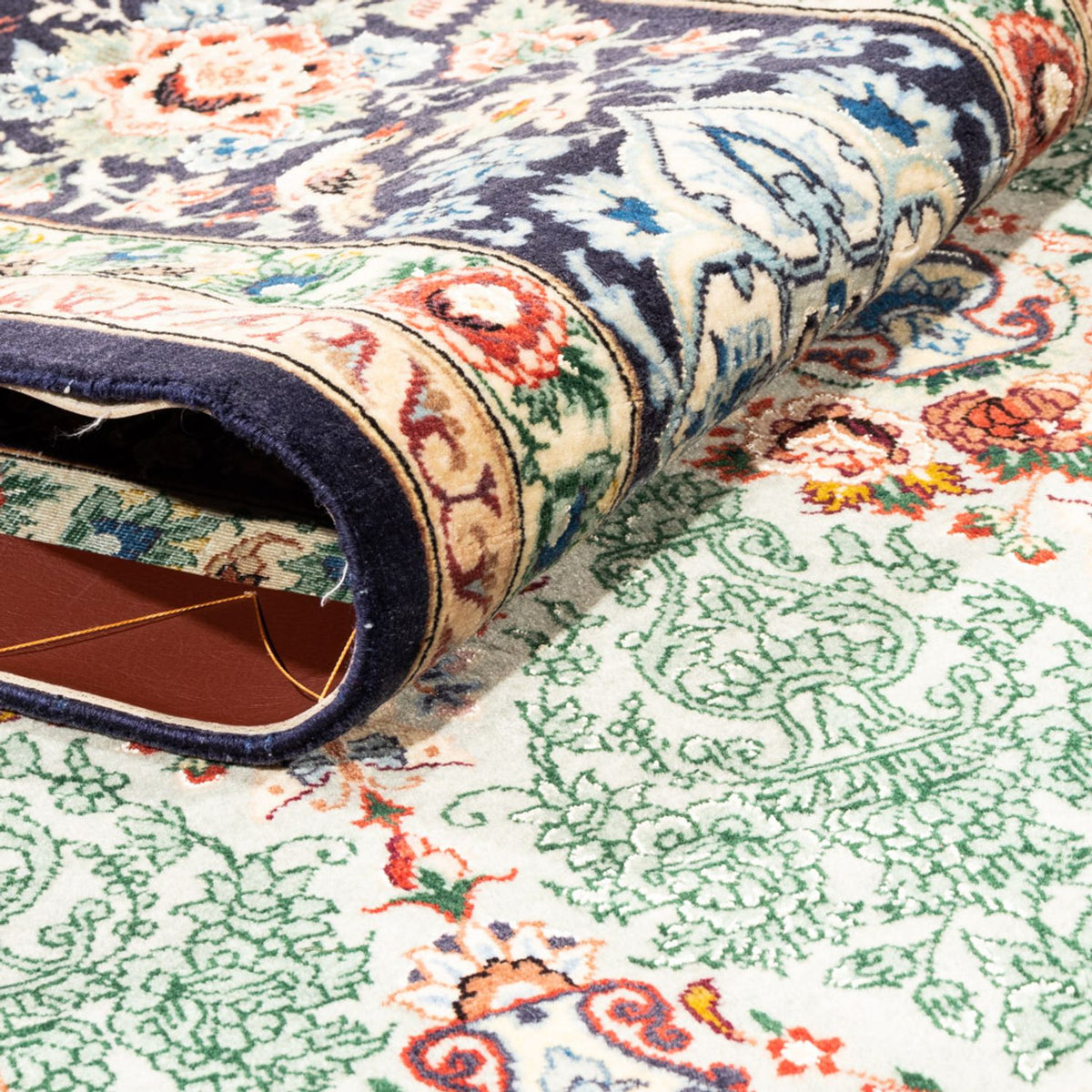 Perser Rug - Isfahan - Premium - 244 x 157 cm - green