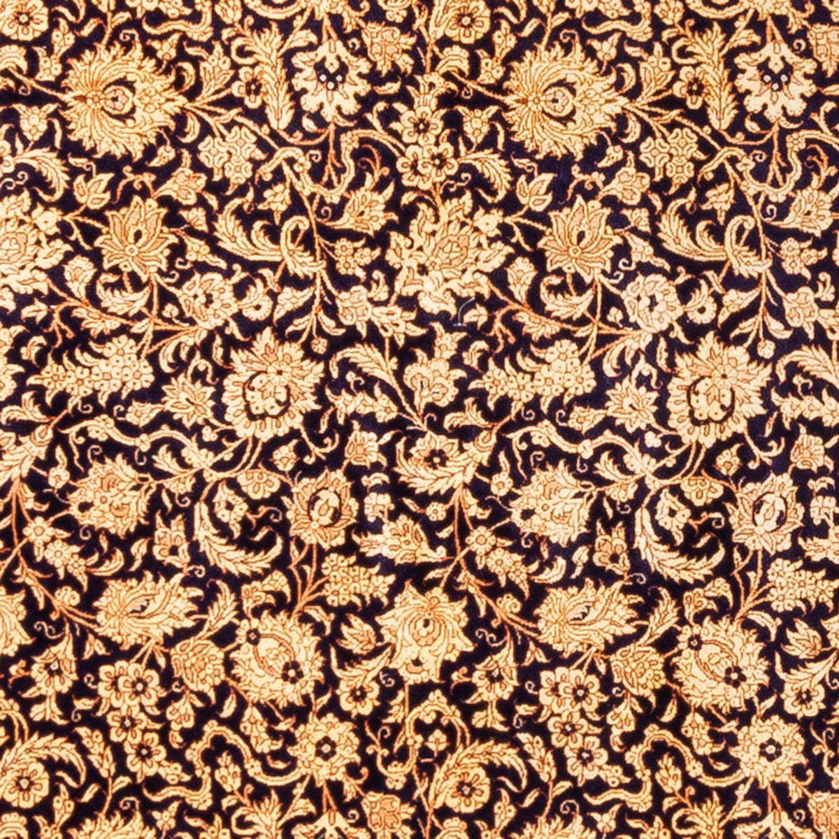 Silk Rug - Ghom Silk - Premium square  - 247 x 243 cm - dark beige