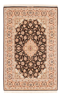 Runner Perser Rug - Isfahan - Premium - 227 x 148 cm - dark blue