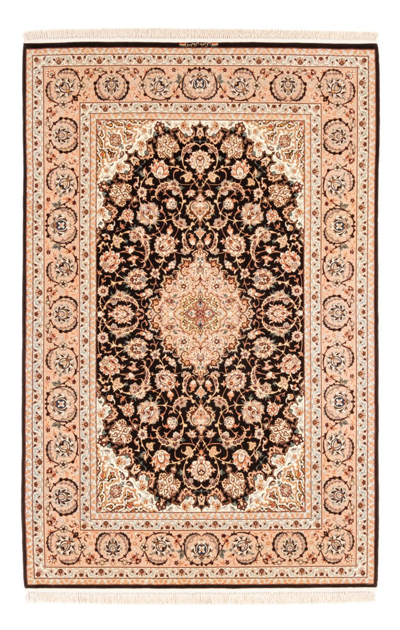Runner Perser Rug - Isfahan - Premium - 227 x 148 cm - dark blue