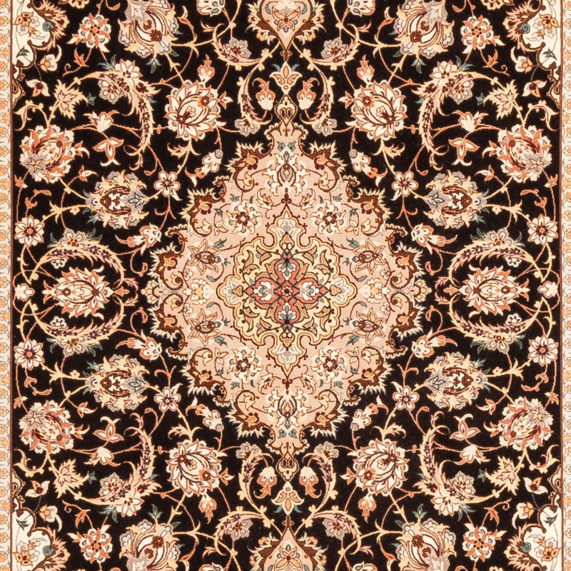 Runner Perser Rug - Isfahan - Premium - 227 x 148 cm - dark blue