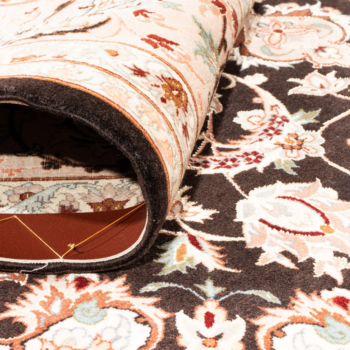 Runner Perser Rug - Isfahan - Premium - 227 x 148 cm - dark blue