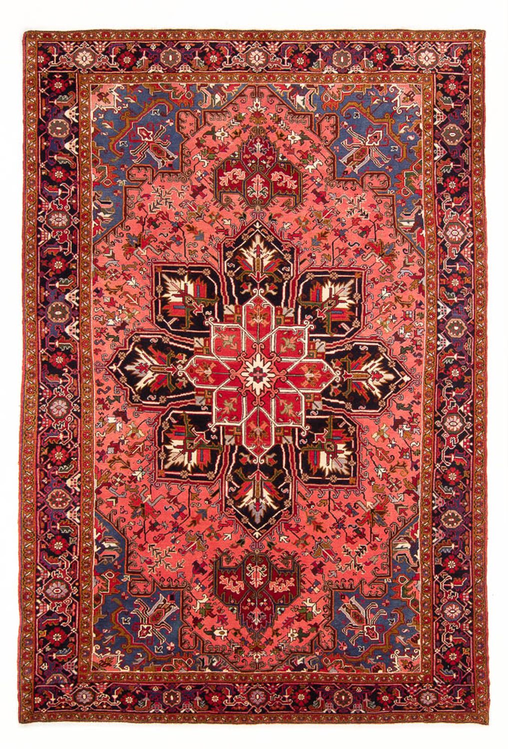 Perser Rug - Nomadic - 308 x 202 cm - red