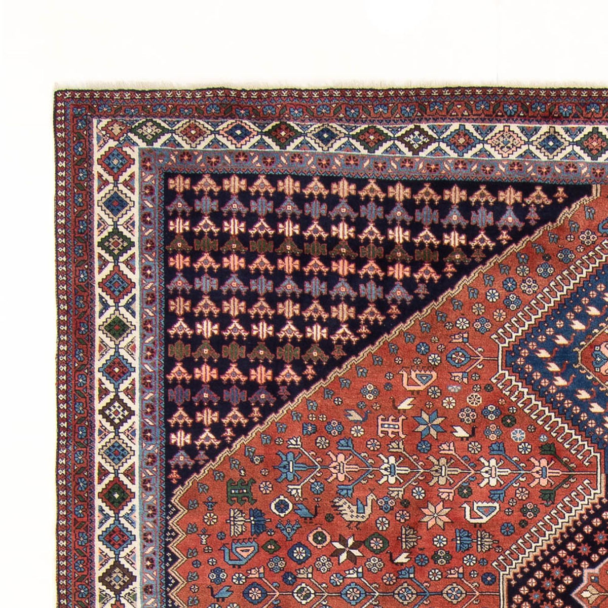 Perser Rug - Nomadic - 298 x 204 cm - red