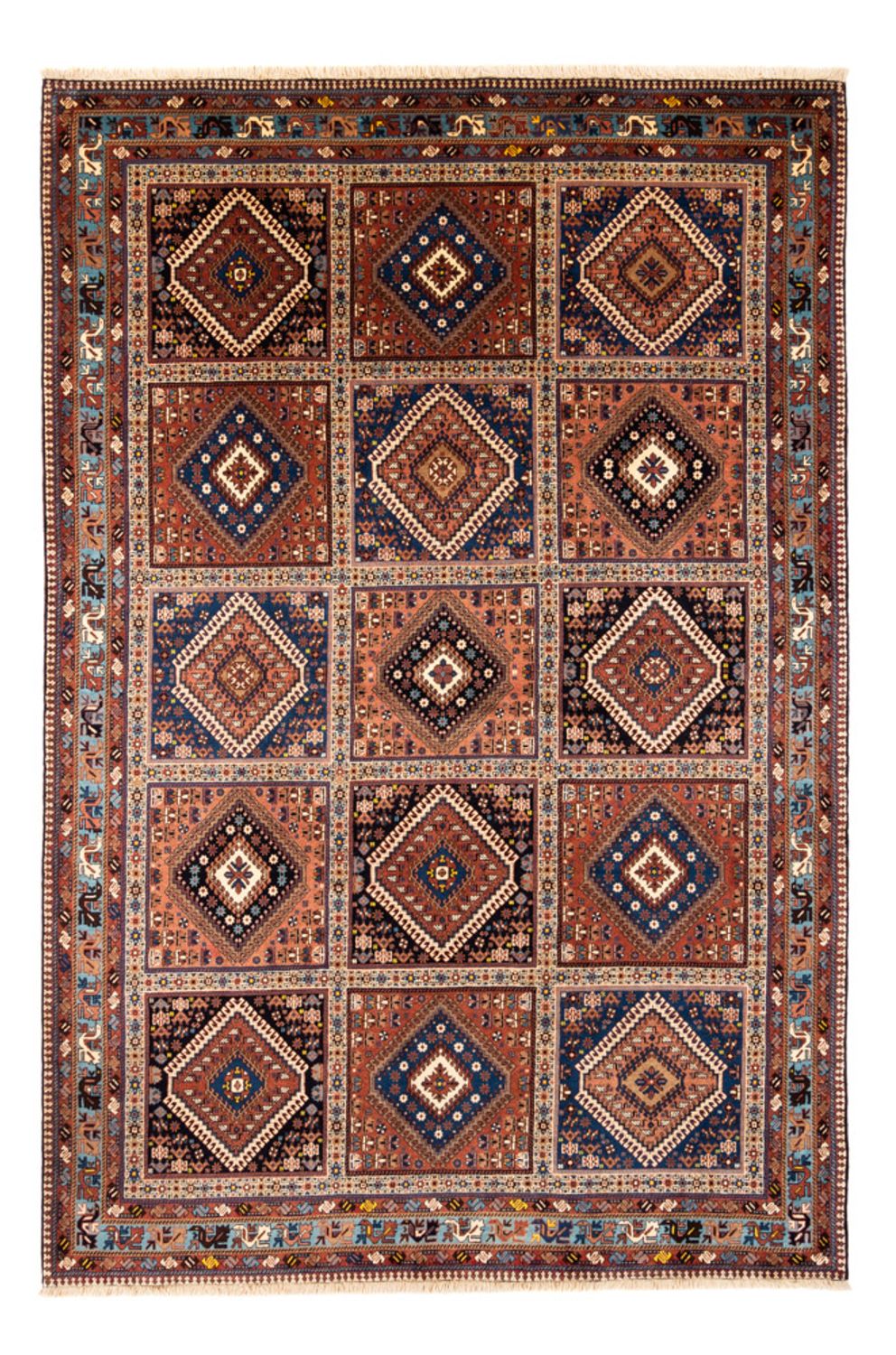 Perser Rug - Nomadic - 305 x 205 cm - dark beige
