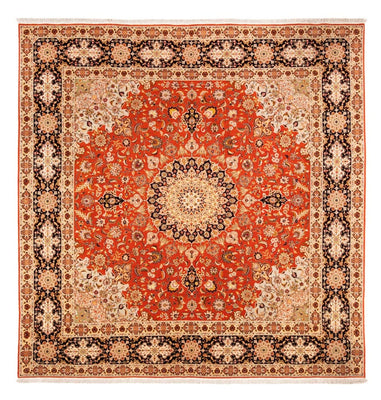 Perser Rug - Tabriz square  - 253 x 249 cm - orange