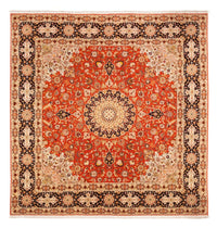 Perser Rug - Tabriz square  - 253 x 249 cm - orange