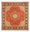 Perser Rug - Tabriz square  - 253 x 249 cm - orange
