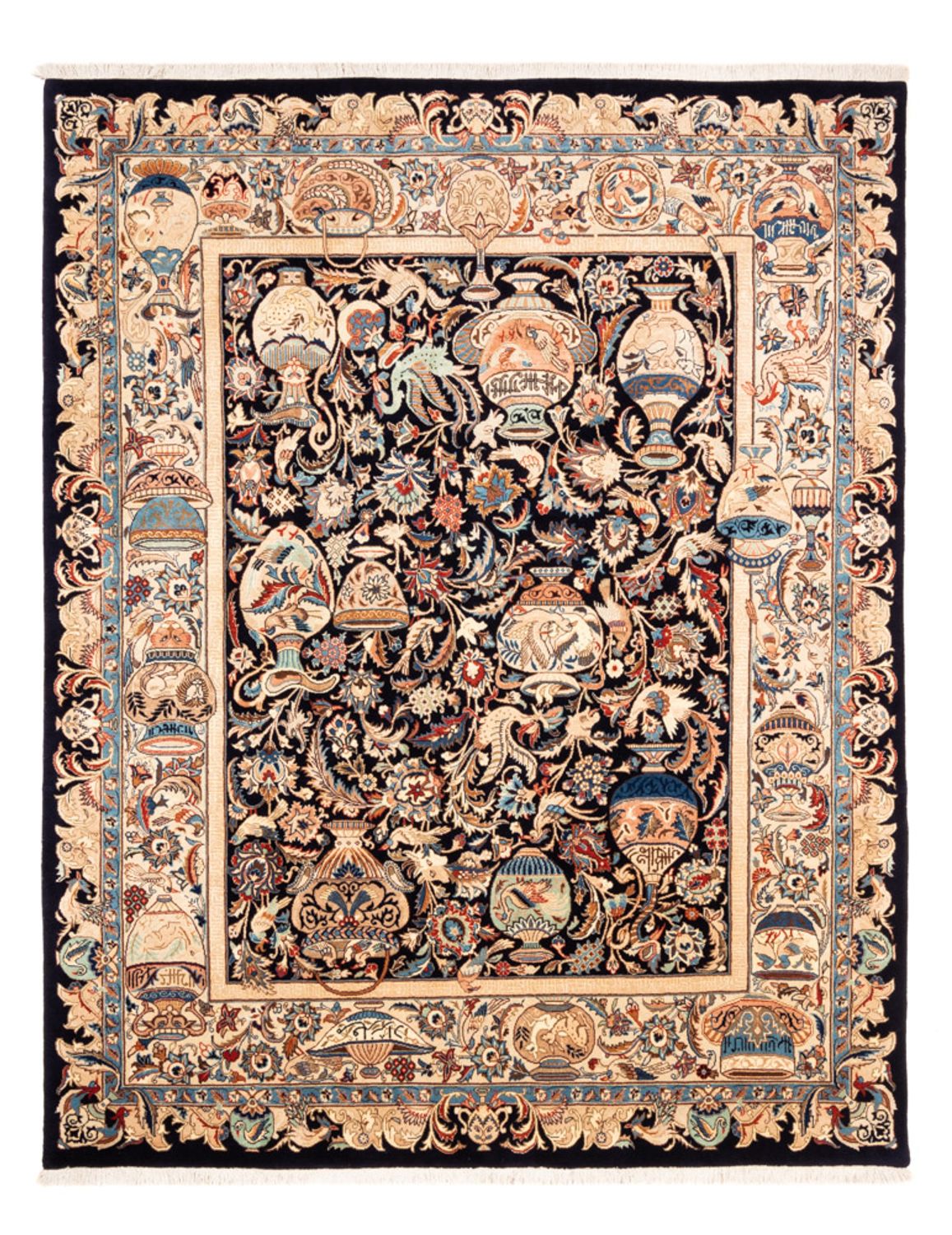 Perser Rug - Classic - 244 x 195 cm - cream