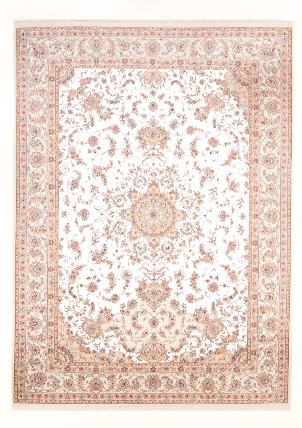 Perser Rug - Tabriz - Royal - 344 x 253 cm - cream