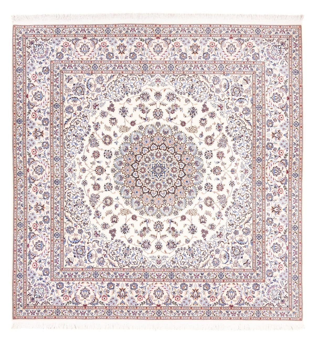 Perser Rug - Nain - Premium square  - 203 x 201 cm - cream