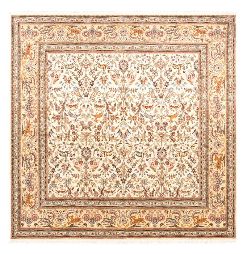 Perser Rug - Classic square  - 205 x 205 cm - cream