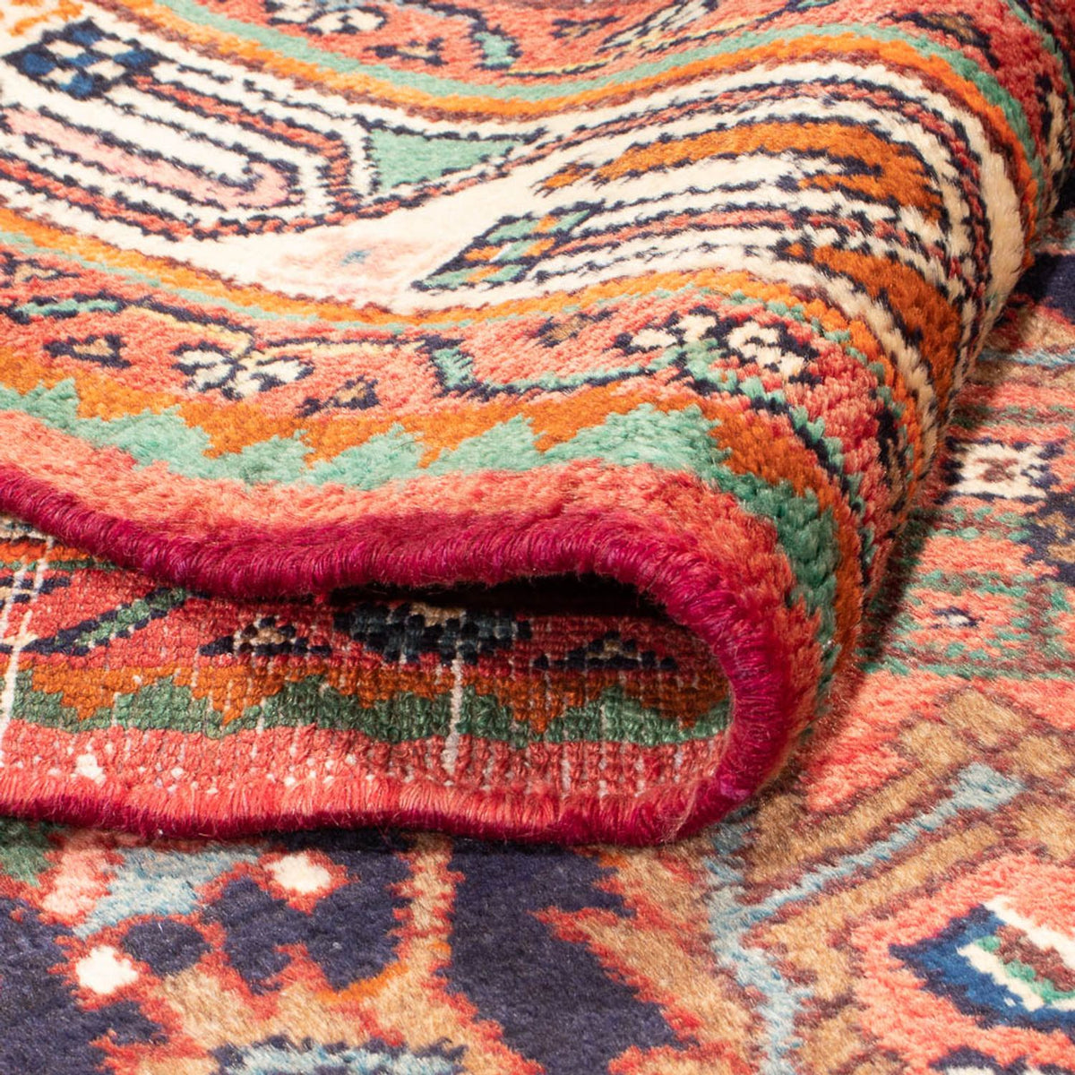 Runner Perser Rug - Nomadic - 342 x 114 cm - dark blue