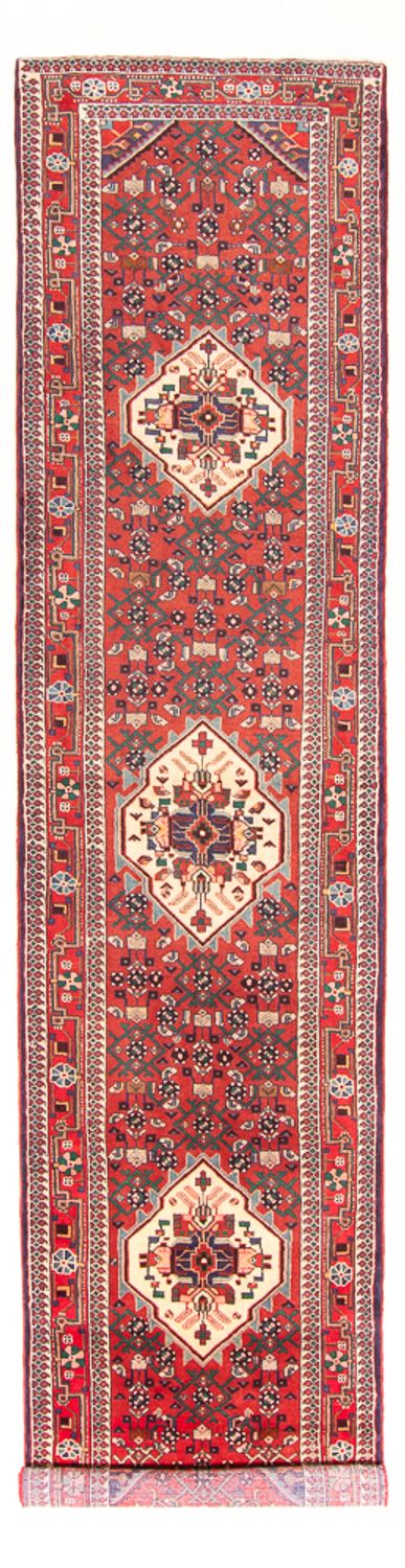 Runner Perser Rug - Nomadic - 418 x 107 cm - red