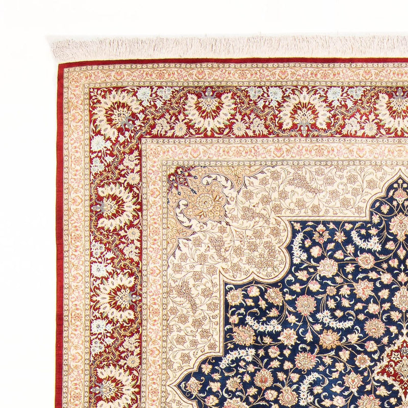 Silk Rug - Ghom Silk - Premium - 287 x 196 cm - blue