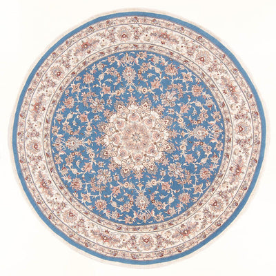 Perser Rug - Tabriz - Royal round  - 200 x 200 cm - blue